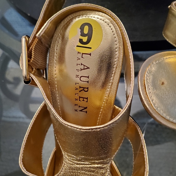 Gold Sandals - Picture 3 of 7